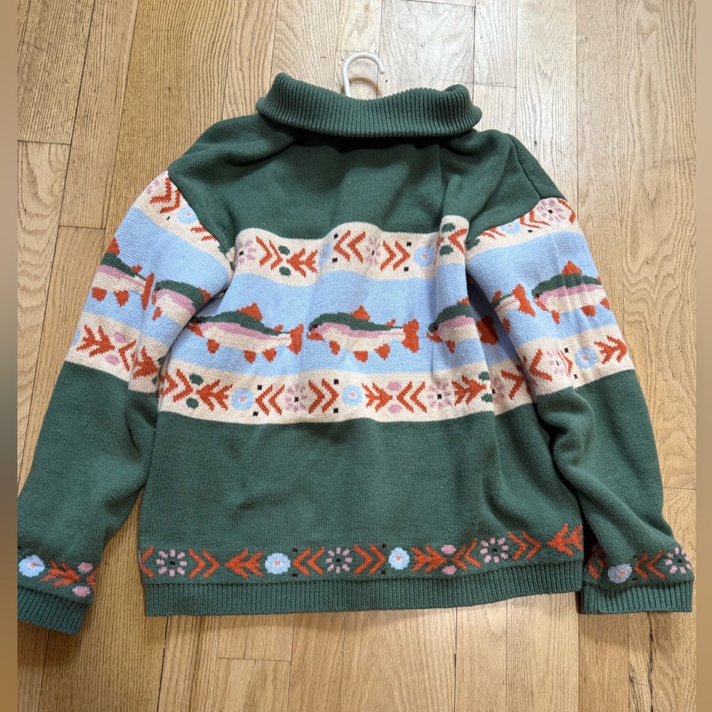 WILL SHIP DEC 31- Weber's Resupply Fishing Season Sweater - Picture 3 of 3